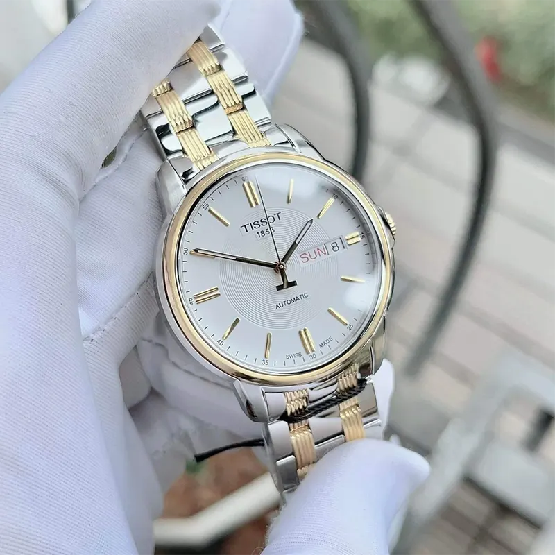 Tissot T-Classic Automatic III Two-tone Men's Watch- T065.430.22.031.00